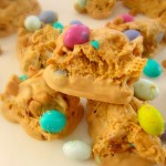 Triple PB Chex Bars by SimplyGloria.com #chex #pb