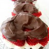 Strawberries and Cream Chocolate Covered Croissants - SimplyGloria.com
