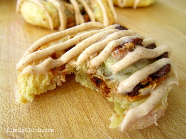 Easy Pastry Cinna-Swirls by SimplyGloria.com
