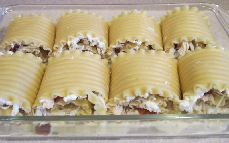 Lasagna Rolls Recipe With Chicken