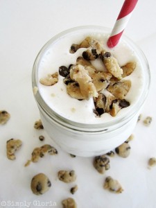 Cookie Dough Vanilla Milk Shake