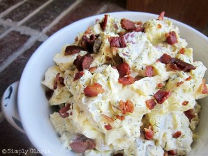 Creamy Potato Salad With Bacon