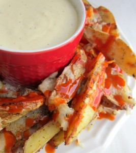 Naughty Fries With Pepper Jack Dipping Sauce