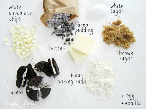 Oreo Pudding Cookies Ingredients