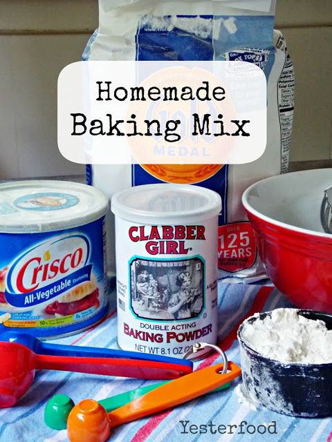 Homemade Baking Mix by Yesterfood