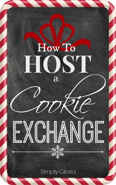 How to host a Holiday Cookie Exchange Party!  Lots of tips and ideas!
