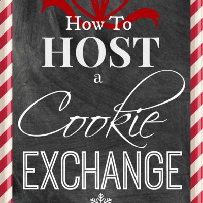 How To Host A Holiday Cookie Exchange