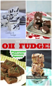 Show Stopper Saturday Link Party Featuring Fudge Recipes