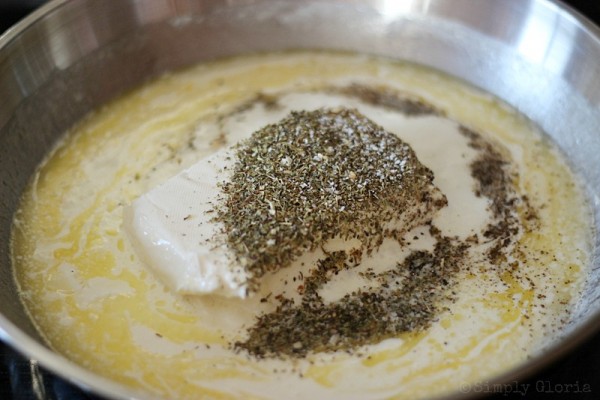 Parmesan Cream Sauce from SimplyGloria.com Ingredients2