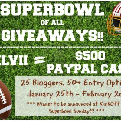 Super Bowl XLVII $500 Paypal Cash Giveaway!!