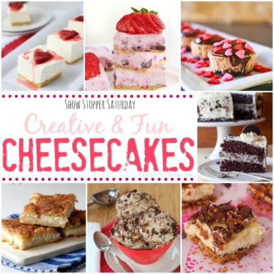 Show Stopper Saturday Link Party, Featuring Cheesecakes!