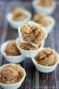 White Chocolate Peanut Butter Cookie Dough Cups