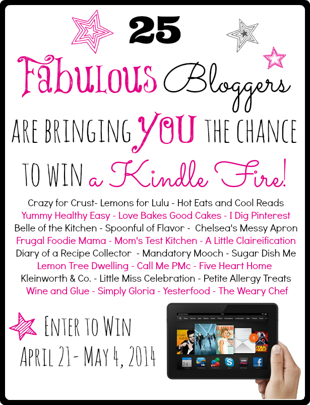 Bloglovin Kindle Fire Giveaway with SimplyGloria.com and friends!