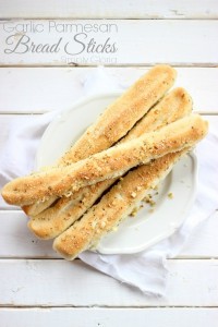 Garlic Parmesan Bread Sticks