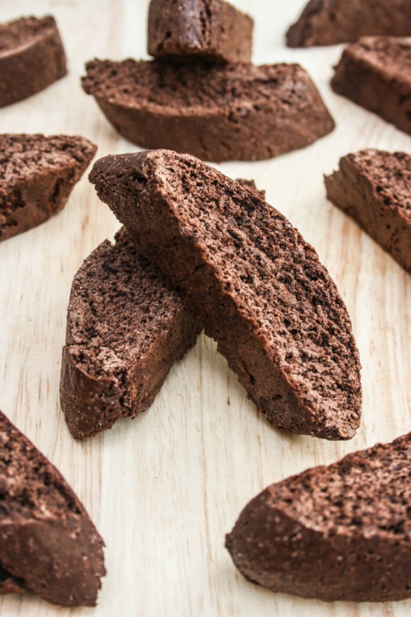 Mexican chocolate Biscotti