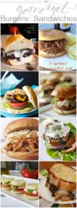 Show Stopper Saturday #45 ~ Gourmet Burgers and Sandwiches!